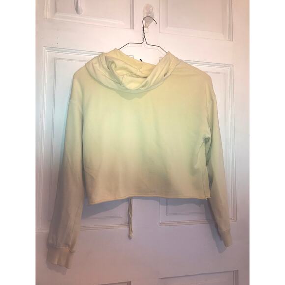 Z SUPPLY Hoodie Pullover Women’s S Yellow RN# 135090 - Picture 2 of 8